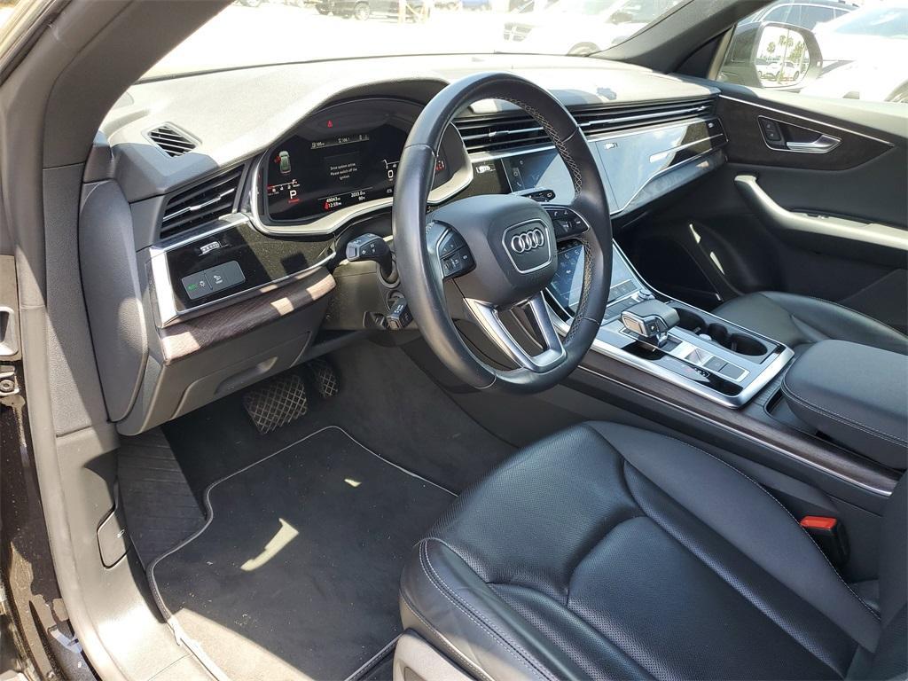 used 2021 Audi Q8 car, priced at $39,361