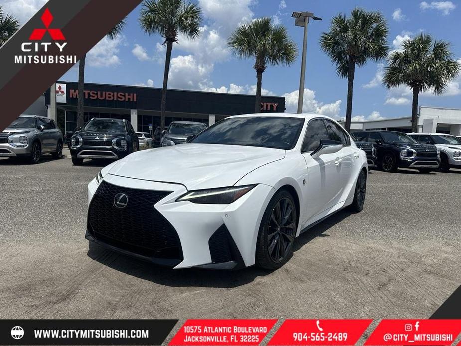 used 2021 Lexus IS 350 car, priced at $39,085