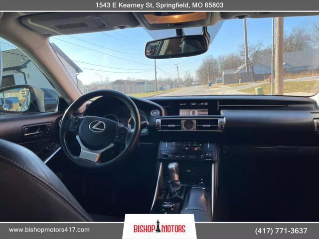 used 2014 Lexus IS 350 car, priced at $17,995