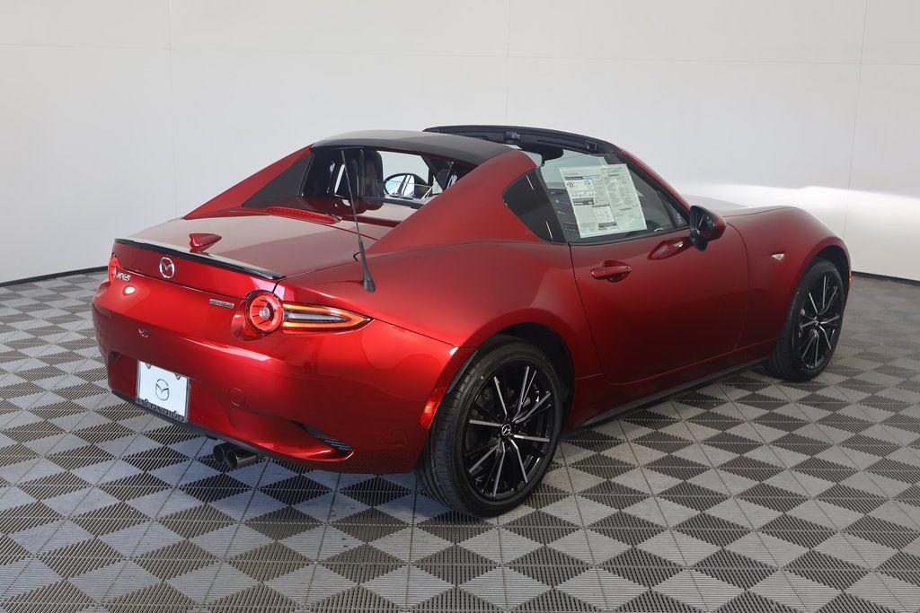 new 2025 Mazda MX-5 Miata RF car, priced at $39,877