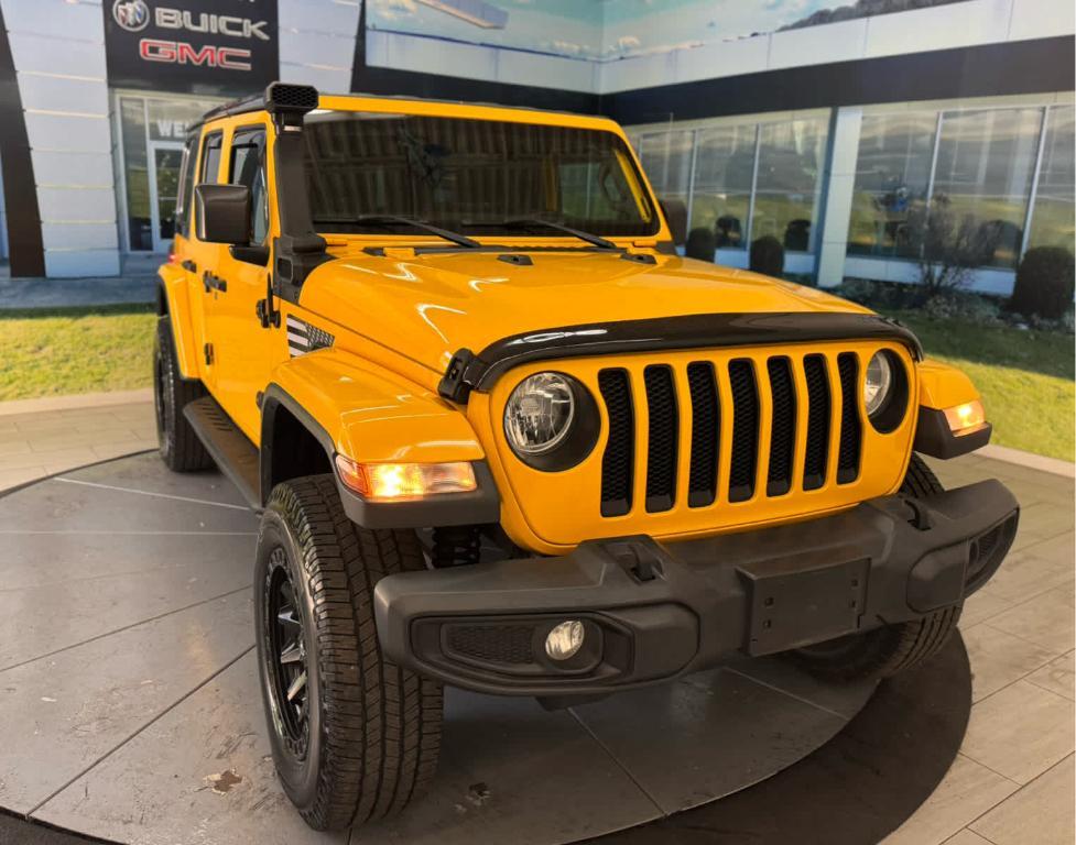 used 2018 Jeep Wrangler Unlimited car, priced at $21,444