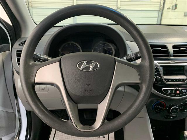 used 2017 Hyundai Accent car, priced at $14,989