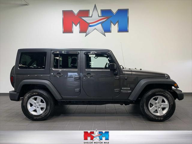 used 2018 Jeep Wrangler JK Unlimited car, priced at $27,489