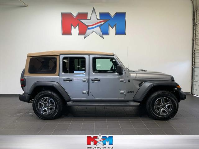 used 2020 Jeep Wrangler Unlimited car, priced at $24,985