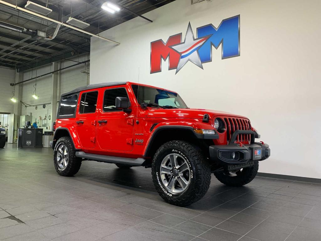 used 2020 Jeep Wrangler Unlimited car, priced at $37,980