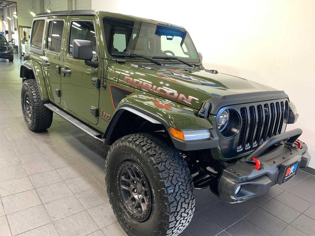 used 2022 Jeep Wrangler Unlimited car, priced at $48,489