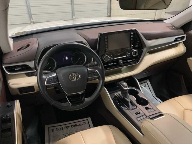 used 2021 Toyota Highlander car, priced at $36,489