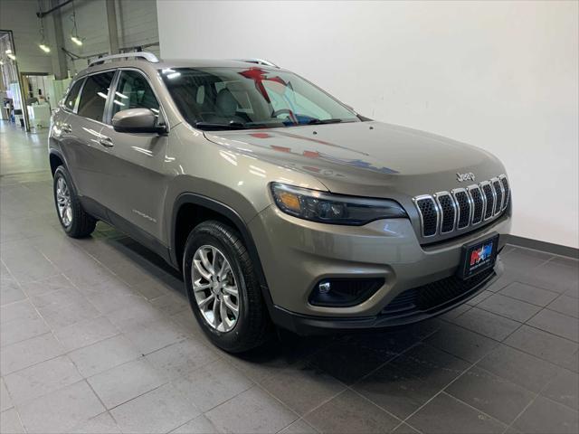 used 2021 Jeep Cherokee car, priced at $20,989