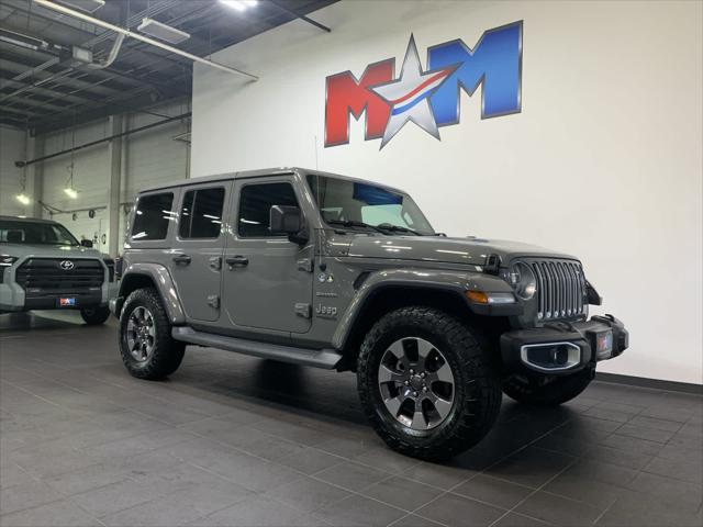 used 2018 Jeep Wrangler Unlimited car, priced at $32,389