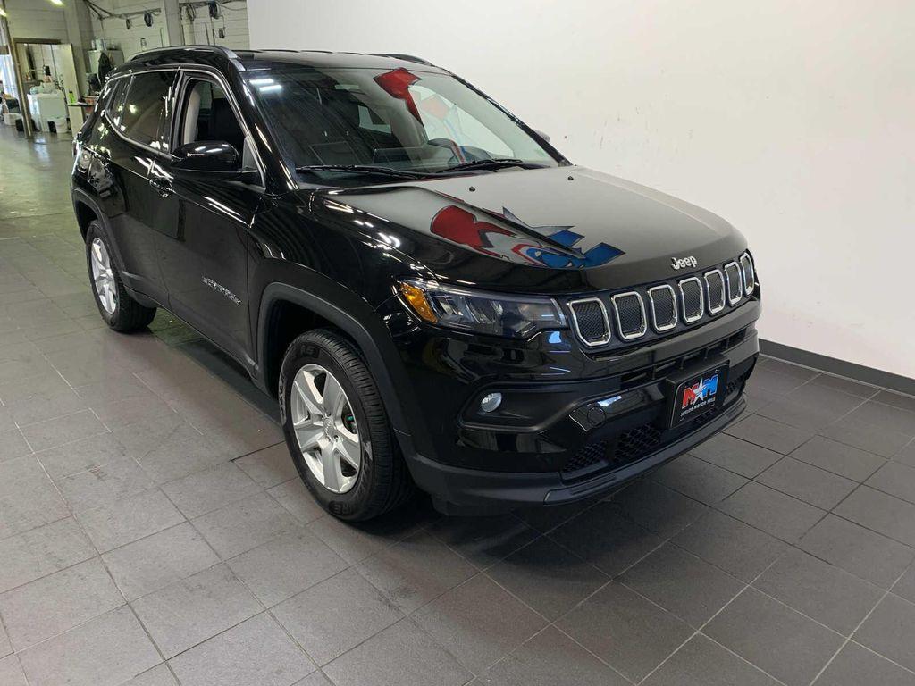 used 2022 Jeep Compass car, priced at $23,489