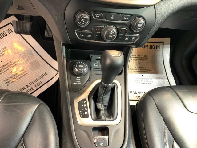 used 2017 Jeep Cherokee car, priced at $19,989