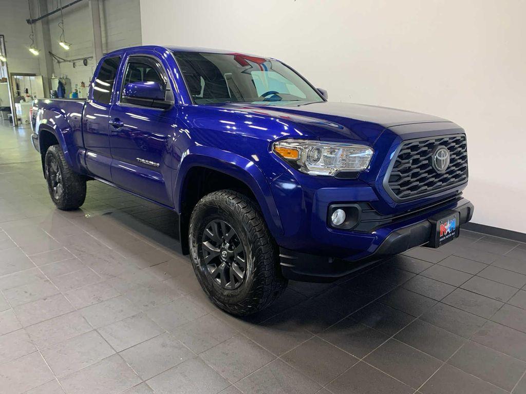 used 2022 Toyota Tacoma car, priced at $34,495
