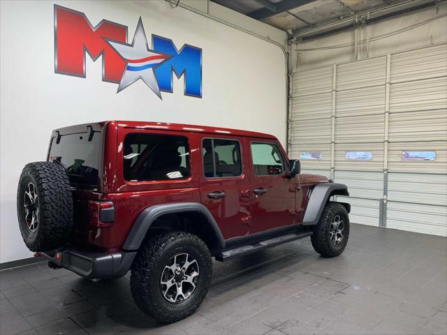 used 2022 Jeep Wrangler Unlimited car, priced at $43,489