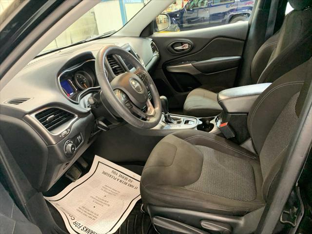 used 2019 Jeep Cherokee car, priced at $19,489