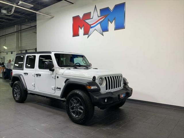 used 2024 Jeep Wrangler car, priced at $38,589