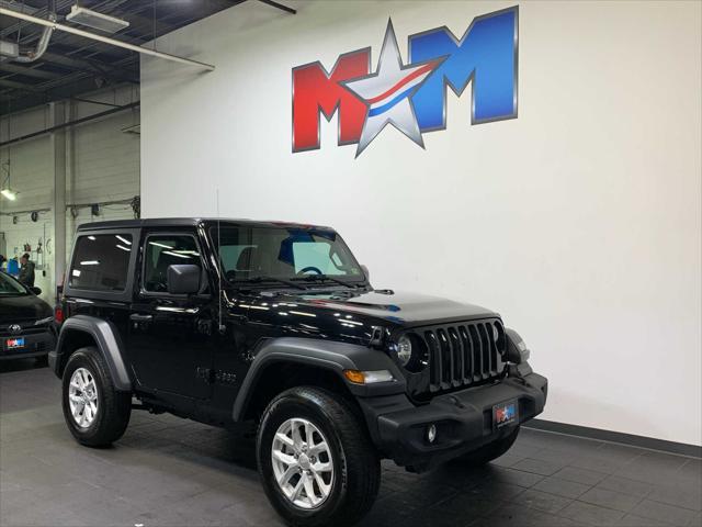 used 2023 Jeep Wrangler car, priced at $35,989