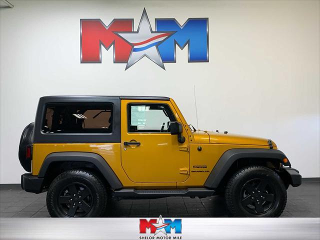 used 2014 Jeep Wrangler car, priced at $20,989