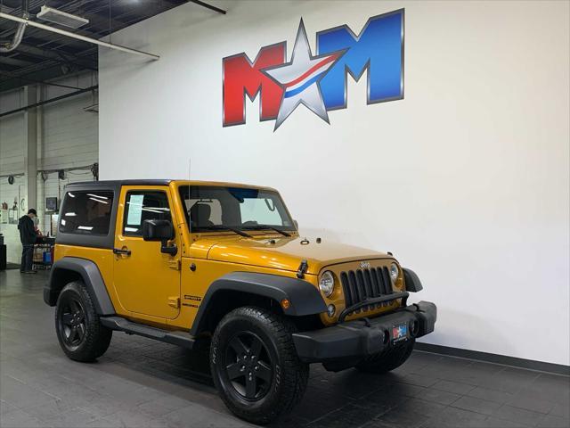 used 2014 Jeep Wrangler car, priced at $20,989