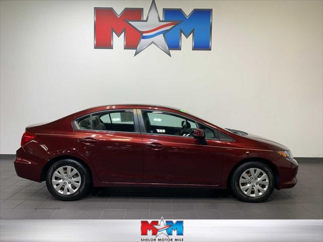 used 2012 Honda Civic car, priced at $10,989
