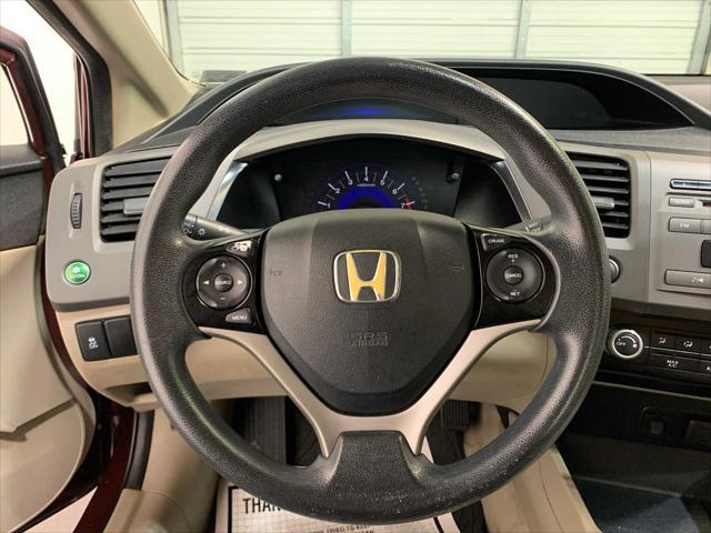 used 2012 Honda Civic car, priced at $10,989