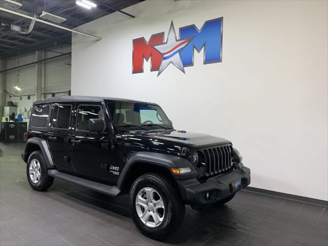 used 2020 Jeep Wrangler Unlimited car, priced at $29,488