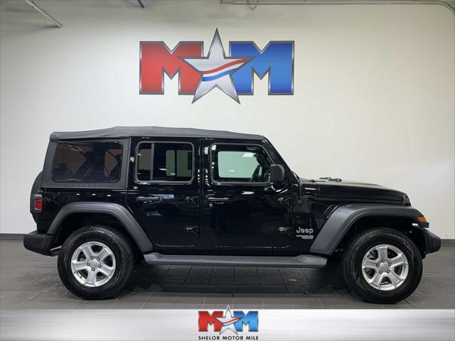 used 2020 Jeep Wrangler Unlimited car, priced at $29,488