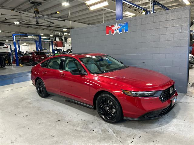 new 2025 Honda Accord car, priced at $32,110