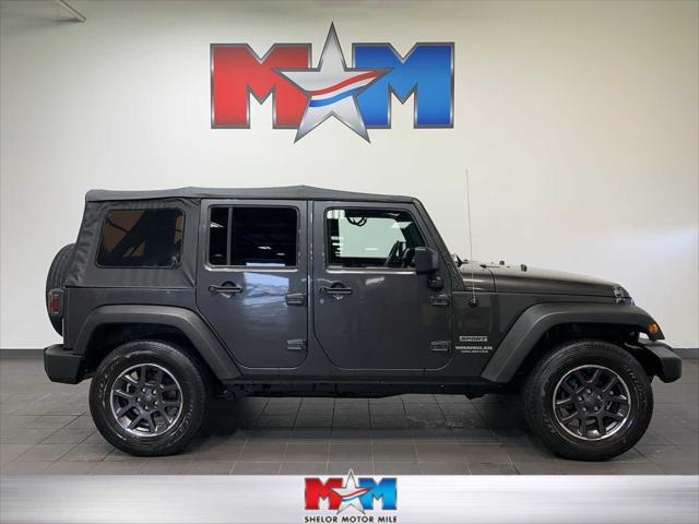 used 2016 Jeep Wrangler Unlimited car, priced at $19,980