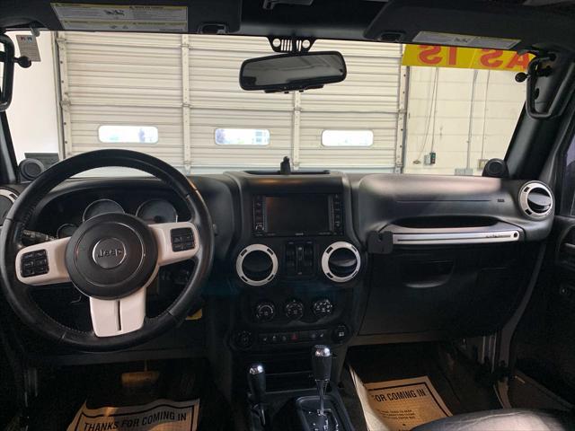 used 2014 Jeep Wrangler Unlimited car, priced at $19,879