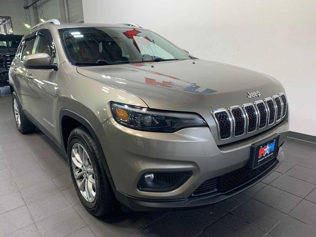 used 2021 Jeep Cherokee car, priced at $23,987
