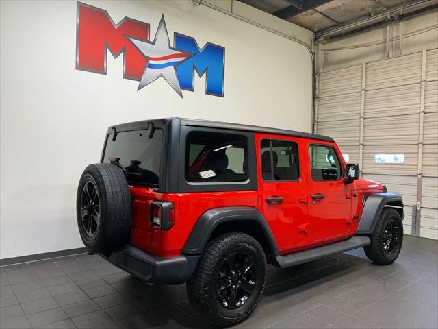 used 2020 Jeep Wrangler Unlimited car, priced at $36,789