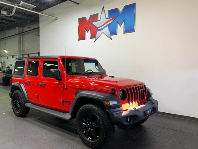 used 2020 Jeep Wrangler Unlimited car, priced at $36,789