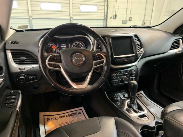 used 2018 Jeep Cherokee car, priced at $17,489