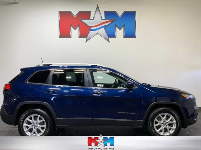 used 2018 Jeep Cherokee car, priced at $17,489