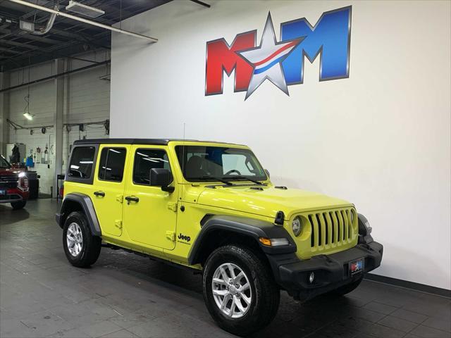 used 2023 Jeep Wrangler car, priced at $32,689
