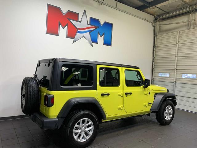 used 2023 Jeep Wrangler car, priced at $32,689