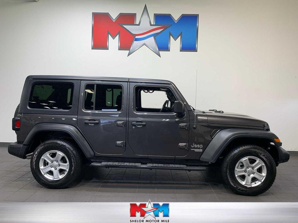 used 2018 Jeep Wrangler Unlimited car, priced at $24,589