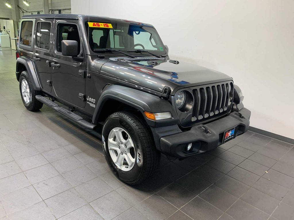 used 2018 Jeep Wrangler Unlimited car, priced at $24,589