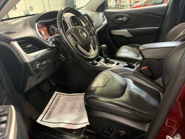 used 2018 Jeep Cherokee car, priced at $16,489