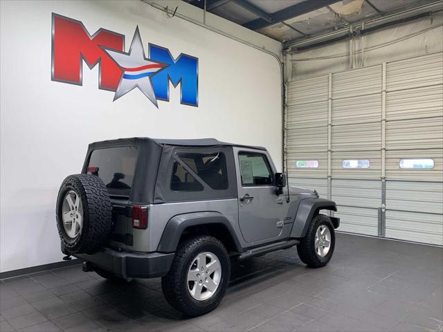 used 2013 Jeep Wrangler car, priced at $14,989