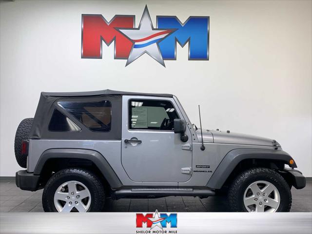 used 2013 Jeep Wrangler car, priced at $14,989