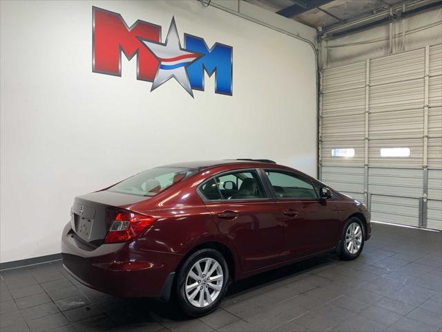 used 2012 Honda Civic car, priced at $13,489