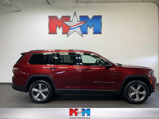 used 2021 Jeep Grand Cherokee L car, priced at $37,489