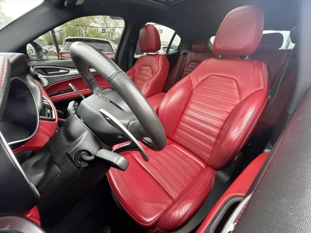used 2018 Alfa Romeo Stelvio car, priced at $20,800