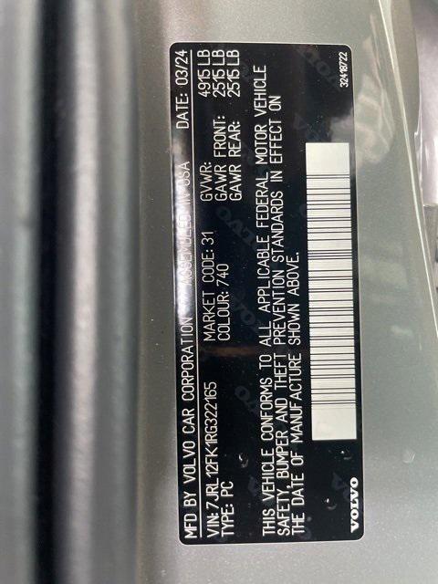 used 2024 Volvo S60 car, priced at $29,990