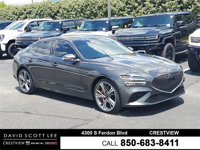used 2024 Genesis G70 car, priced at $43,990
