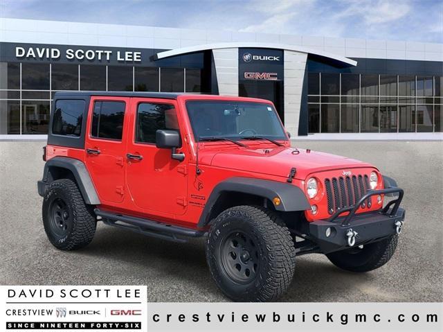 used 2016 Jeep Wrangler Unlimited car, priced at $26,990