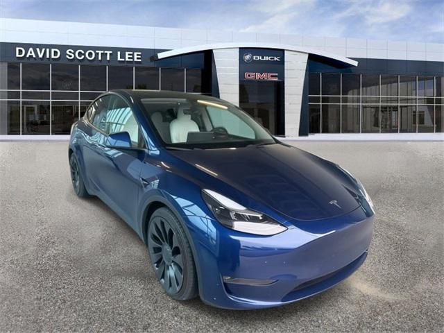 used 2022 Tesla Model Y car, priced at $33,990