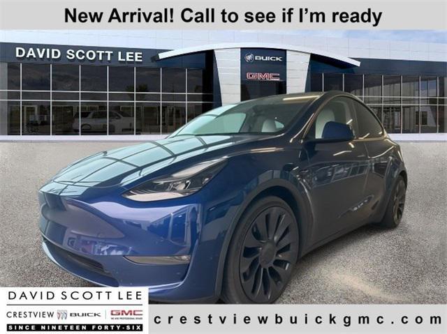 used 2022 Tesla Model Y car, priced at $33,990