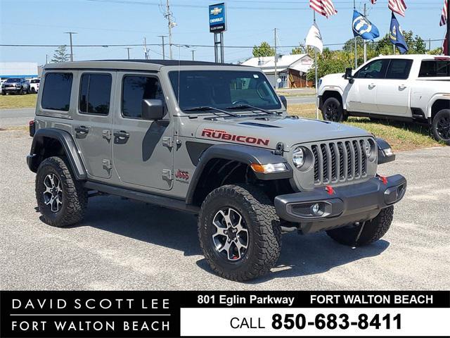 used 2022 Jeep Wrangler Unlimited car, priced at $45,500